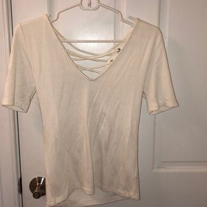 Fitted Lace Up Shirt